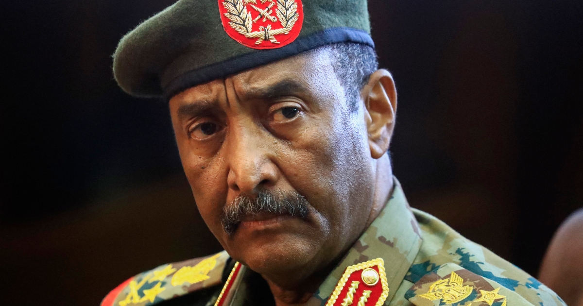 Sudan’s General al-Burhan says army stepping back from government