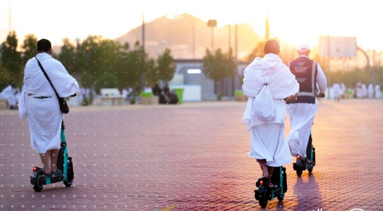 Transport General Authority offers electric scooter service for pilgrims