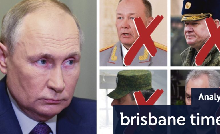 Axe falls on Russian military commanders, as Kremlin seeks blame for war failures