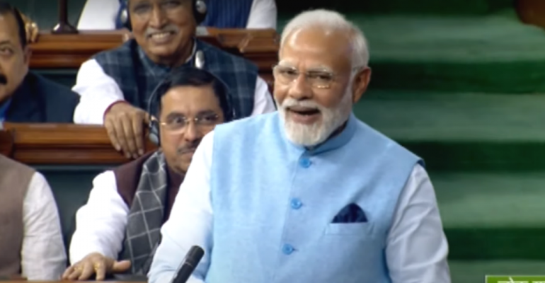 Modi Avoids Mentioning Adani in Lok Sabha Speech, No Promise of JPC or SC-Led Probe