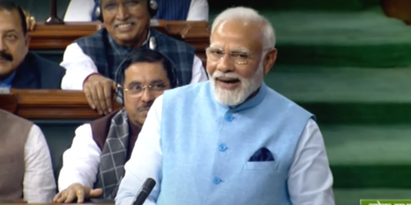 Modi Avoids Mentioning Adani in Lok Sabha Speech, No Promise of JPC or SC-Led Probe