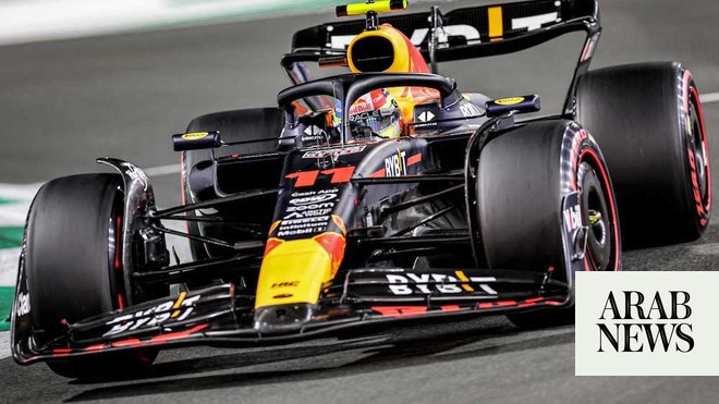 Sergio Perez on pole for Red Bull in Saudi Arabia for 2nd year running