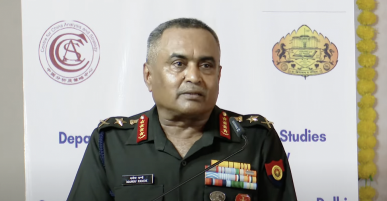 Is the Army Chief Allowing Himself to Be Used to Make Political Points on China?