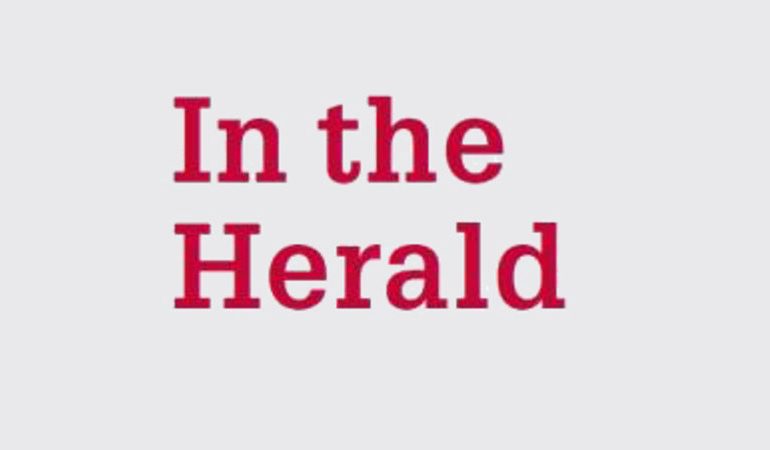 In the Herald: April 28, 1930