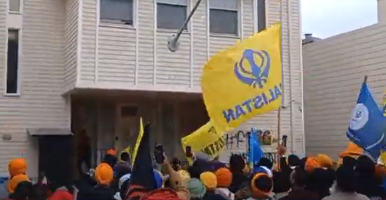 India Lodges ‘Strong Protest’ With US Over Attack on Indian Consulate in San Francisco