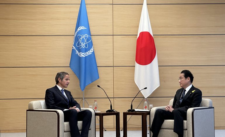 IAEA DG Grossi in Japan, Presents Comprehensive Report on Fukushima Treated Water Release