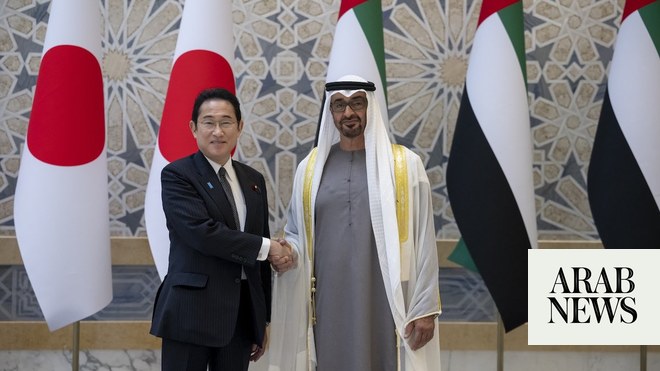 Japan PM Kishida arrives in Abu Dhabi on official visit