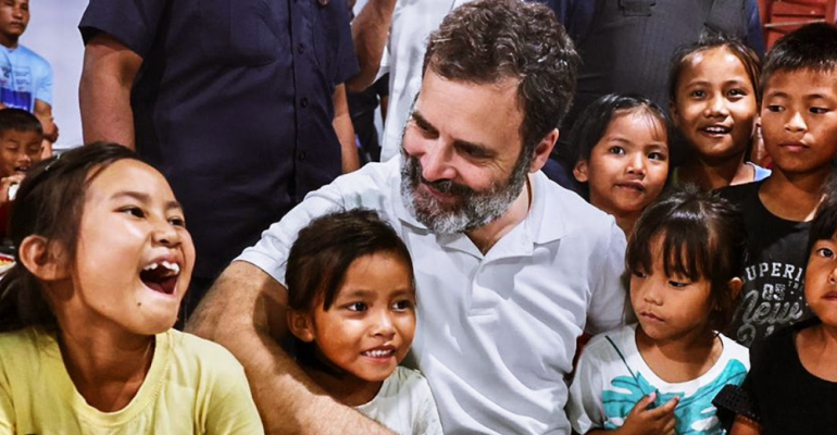 Rahul Gandhi Urges Manipuris to Take Steps Toward Peace