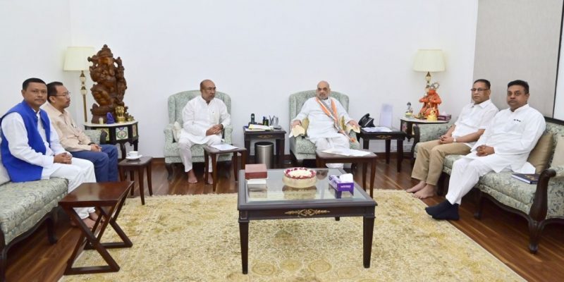 Manipur CM Meets Amit Shah, Says ‘We Will Reach Out to Everyone, Including Kukis’