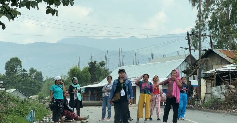 Manipur: Army Uses Drones to Monitor Mobs of Women Who Are Blocking Roads