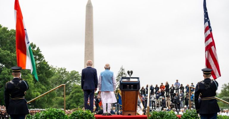 Biden By His Side, Modi Cites ‘Constitution’ to Parry Question on Minority Rights, Suppression of Dissent