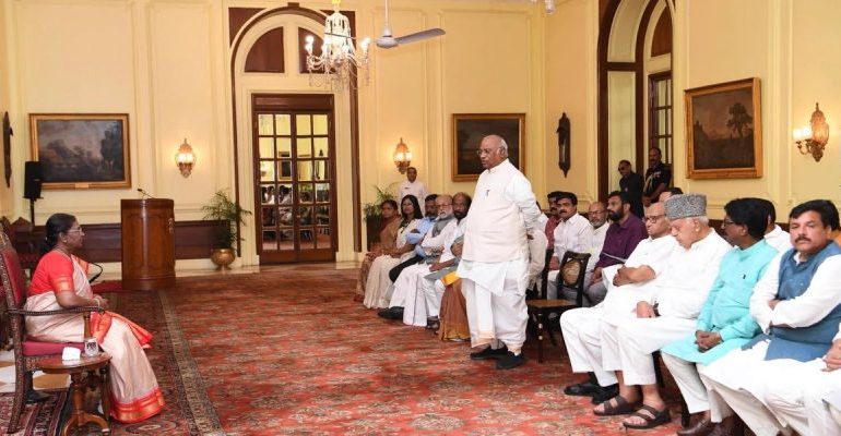 Ask PM to Speak in Parliament: INDIA Bloc Urges President’s Intervention on Manipur