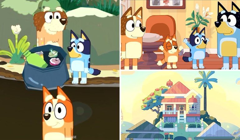 Exploring Bluey’s first ever video game world