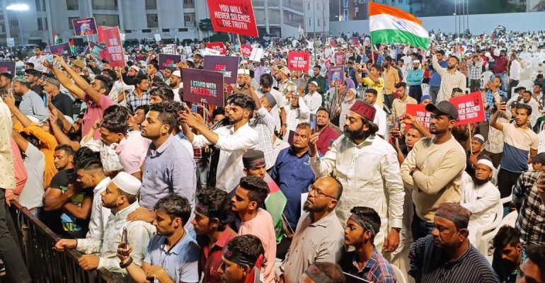 Across India, People Face Charges for Participating in Protests in Support of Palestine