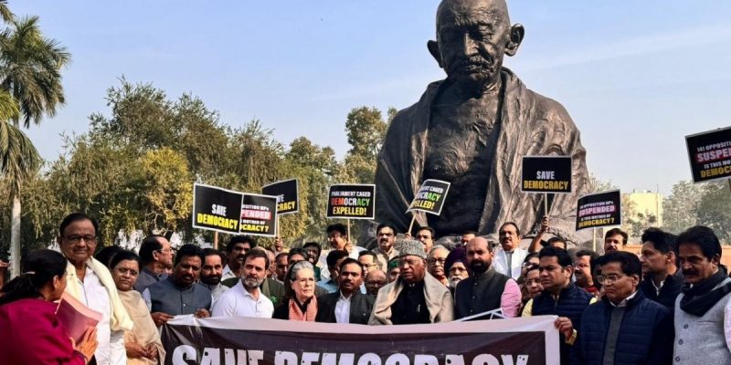 As the Indian Parliament Gags, Suspends and Expels Itself