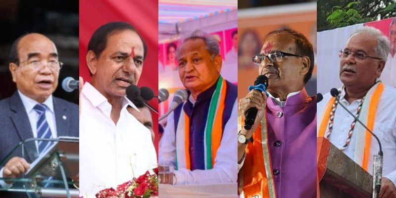 Exit Polls: Close Battle Between Congress and BJP in Hindi Belt; BRS on Backfoot in Telangana