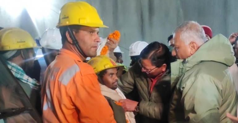 All Workers Safely Rescued From Uttarakhand Tunnel