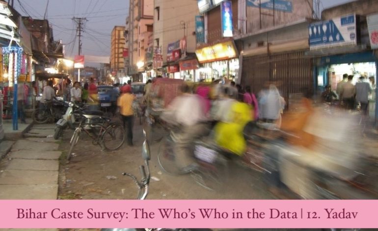 Bihar Caste Survey: The Who’s Who in the Data | Yadav